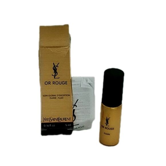 Yves Saint Laurent OR Rouge Soin Global D'Exception AntiAging 0.16fl oz NEW YSL - Picture 1 of 3